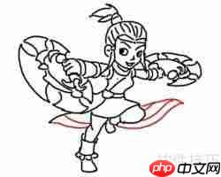 梦幻西游飞燕女绘制教程