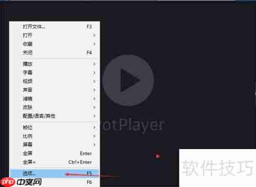 关闭PotPlayer音乐CD自动播放