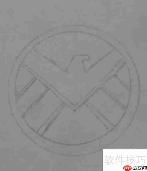 神盾局简笔画教程