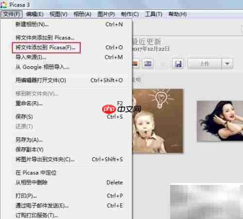 picasa模糊背景突出主体