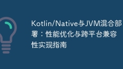 Kotlin/Native and JVM hybrid deployment: a guide to implementing performance optimization and cross-platform compatibility