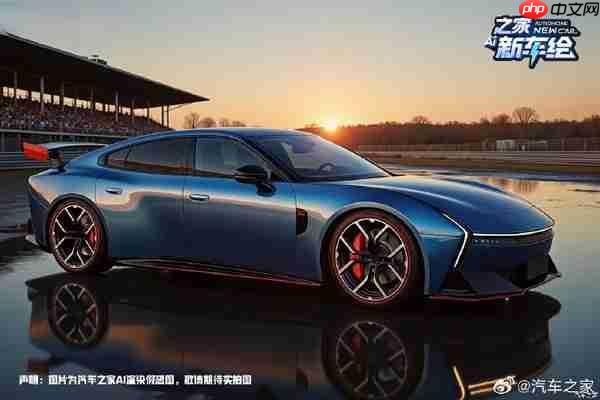神似GT-R！全新小鹏P7旅行版和性能版假想效果图曝光