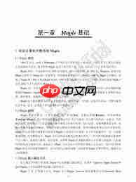 Maple顶层命令计算方法是什么