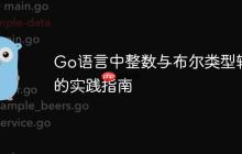 Go语言中整数与布尔类型转换的实践指南