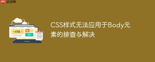 CSS样式无法应用于Body元素的排查与解决