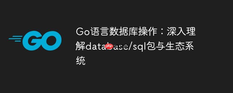 Go语言数据库操作：深入理解database/sql包与生态系统-小浪学习网