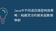 Different return type conversion strategies in Java: Building flexible service layer data mapping