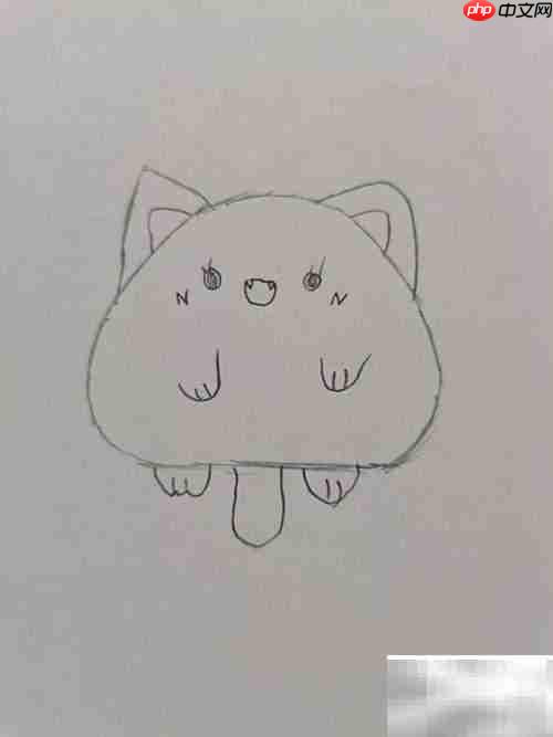 饭团喵矢量图萌趣呈现