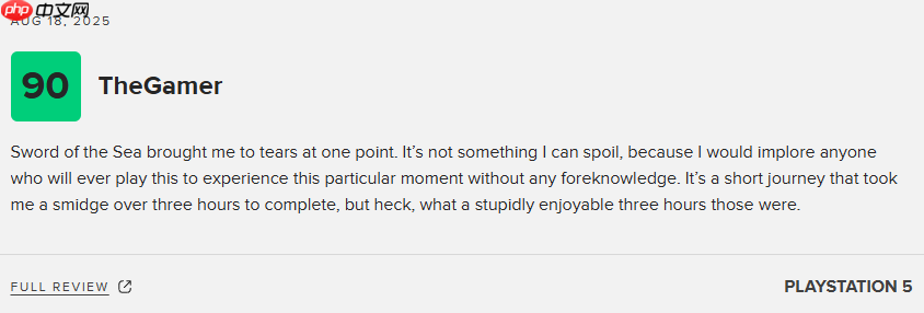 《风之旅人》艺术总监新游M站均分89分：艺术品！