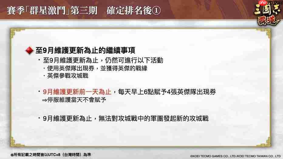 『三国志 霸道』新赛季「群星激斗」第三期开幕！