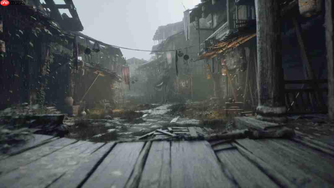 《影之刃零》RTX光追演示,重塑经典庞镇场景