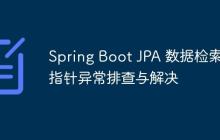 Spring Boot JPA 數(shù)據(jù)檢索空指針異常排查與解決