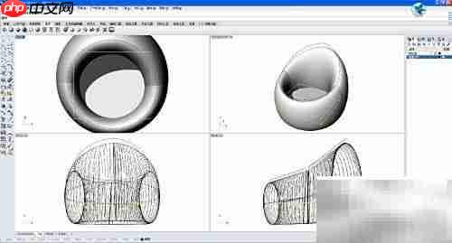 Rhino 5.0懒人沙发建模入门