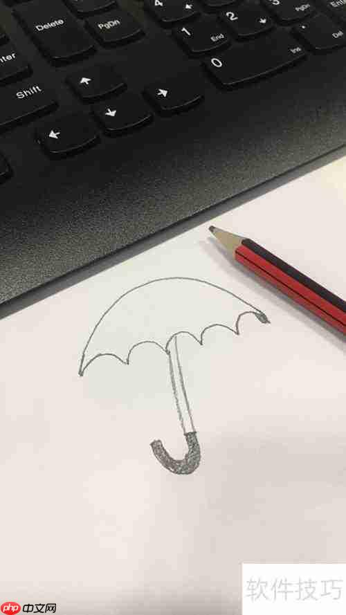 简笔画雨伞轻松学