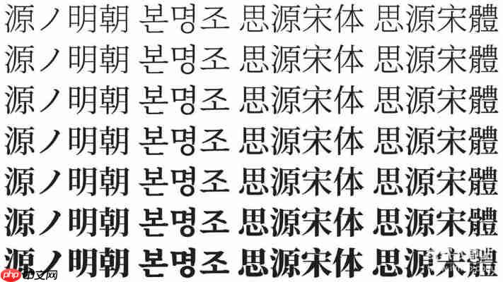 hzf字体 han serif字体免费商用吗 source hansan bold字体免费下载