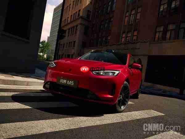 问界新m5 ultra跃影红新色公布 将于8月25日正式开售