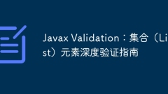 Javax Validation: A Guide to Depth Verification of Collections (List) Elements