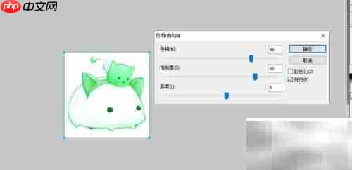 Fireworks调整图片饱和度技巧
