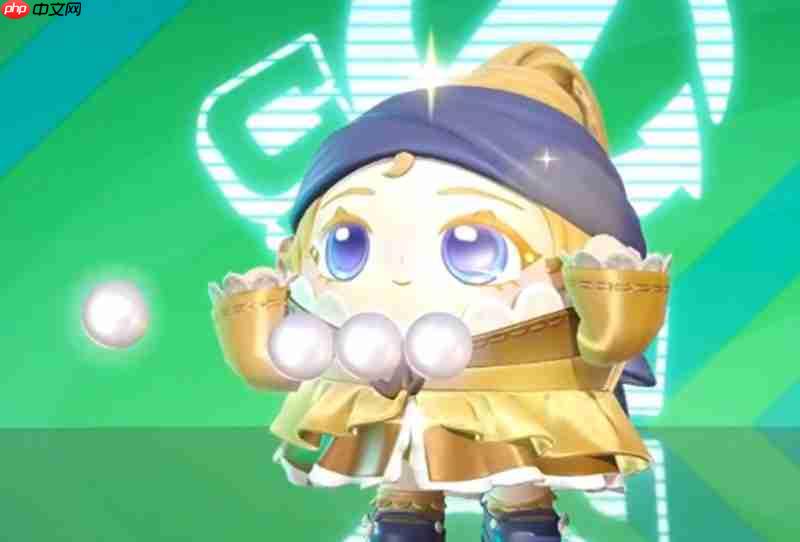 蛋仔派对画中少女格蕾怎么玩 珍珠法师格蕾技能详解