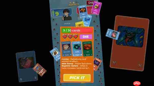 Steam喜加一：肉鸽打牌游戏《Hardest》限免即将结束！