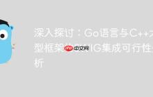 深入探讨：Go语言与C++大型框架的SWIG集成可行性分析