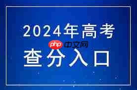 2024高考分数在哪查