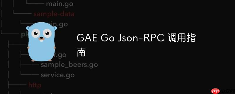 GAE Go Json-RPC 调用指南-小浪学习网