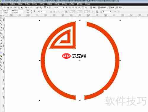 CDR绘制矢量花纹边框技巧