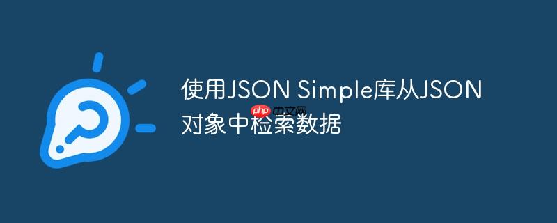 使用JSON Simple库从JSON对象中检索数据-小浪学习网