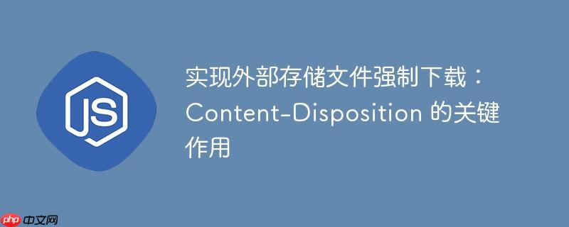 实现外部存储文件强制下载：Content-Disposition 的关键作用-小浪学习网