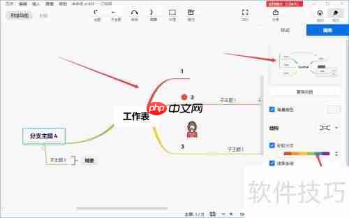 XMIND思维导图进阶技巧