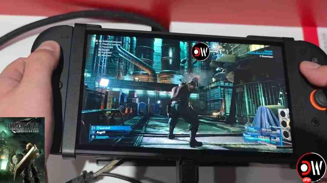 《最终幻想7:重制版Intergrade》NS2版演示 画面流畅