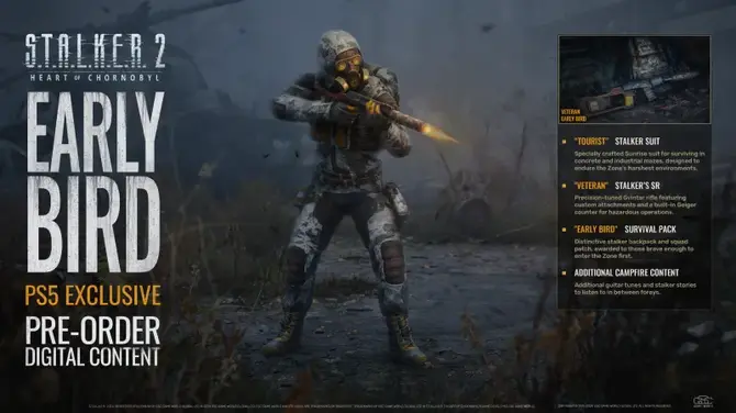 《潜行者2》PS5版11月20日发售 多项优化以及专属功能