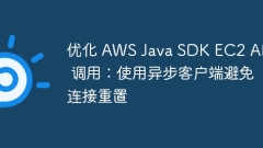 Optimize AWS Java SDK EC2 API calls: Use an asynchronous client to avoid connection resets