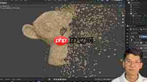 blender如何设置粒子消失动画