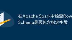 Check if Row Schema contains specified fields in Apache Spark