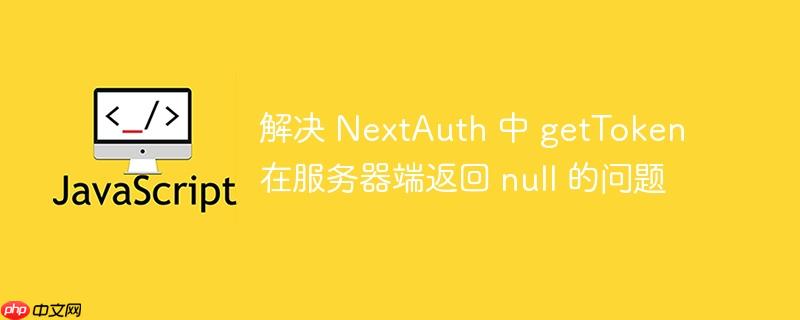 解决 NextAuth 中 getToken 在服务器端返回 null 的问题-小浪学习网