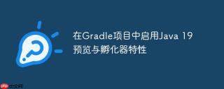 在Gradle项目中启用Java 19预览与孵化器特性

