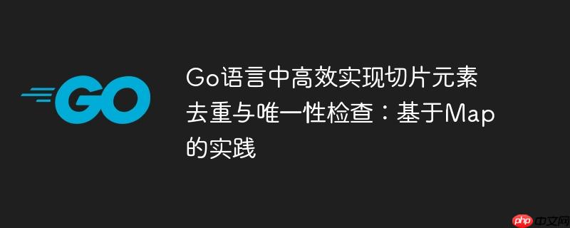 Go语言中高效实现切片元素去重与唯一性检查：基于Map的实践-小浪学习网