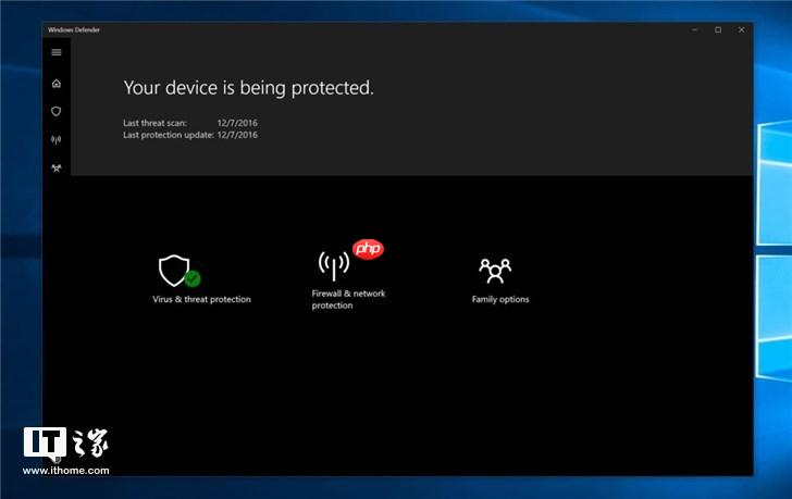 Win10 18362.356更新损坏Defender手动扫描功能