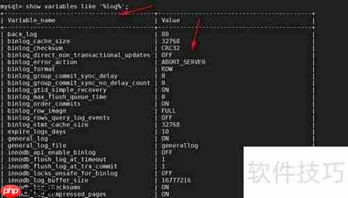 MySQL日志管理精要