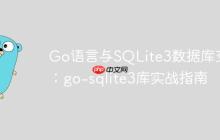 Go语言与SQLite3数据库交互:go-sqlite3库实战指南