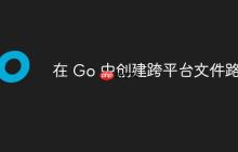 在 Go 中创建跨平台文件路径