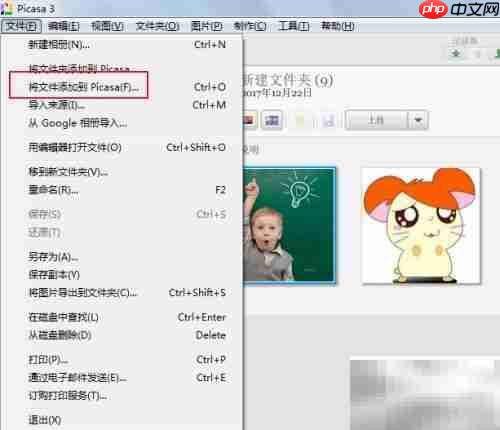 Picasa图片裁剪技巧