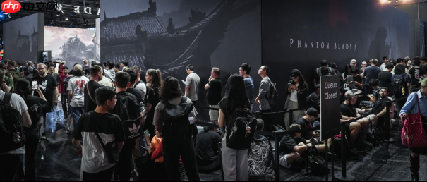 10分钟停止排队，500平米试玩区爆满！《影之刃零》成科隆展最拥挤打卡地