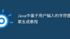 Tutorial on character pattern generation based on user input in Java