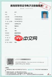 学信网在线验证报告怎么查询