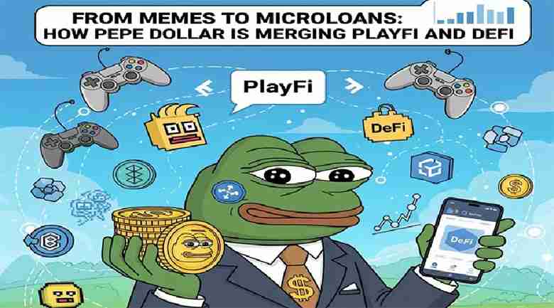 pepe dollar:从表情包到小额 贷款,如何整合 playfi 和 defi?