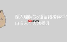 深入理解Go语言结构体中的接口嵌入与方法提升