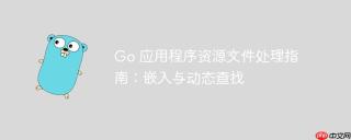 Go 应用程序资源文件处理指南：嵌入与动态查找